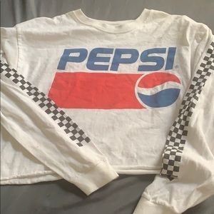 Red White and Blue Pepsi Croptop